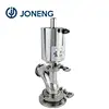 Bending tank bottom valve